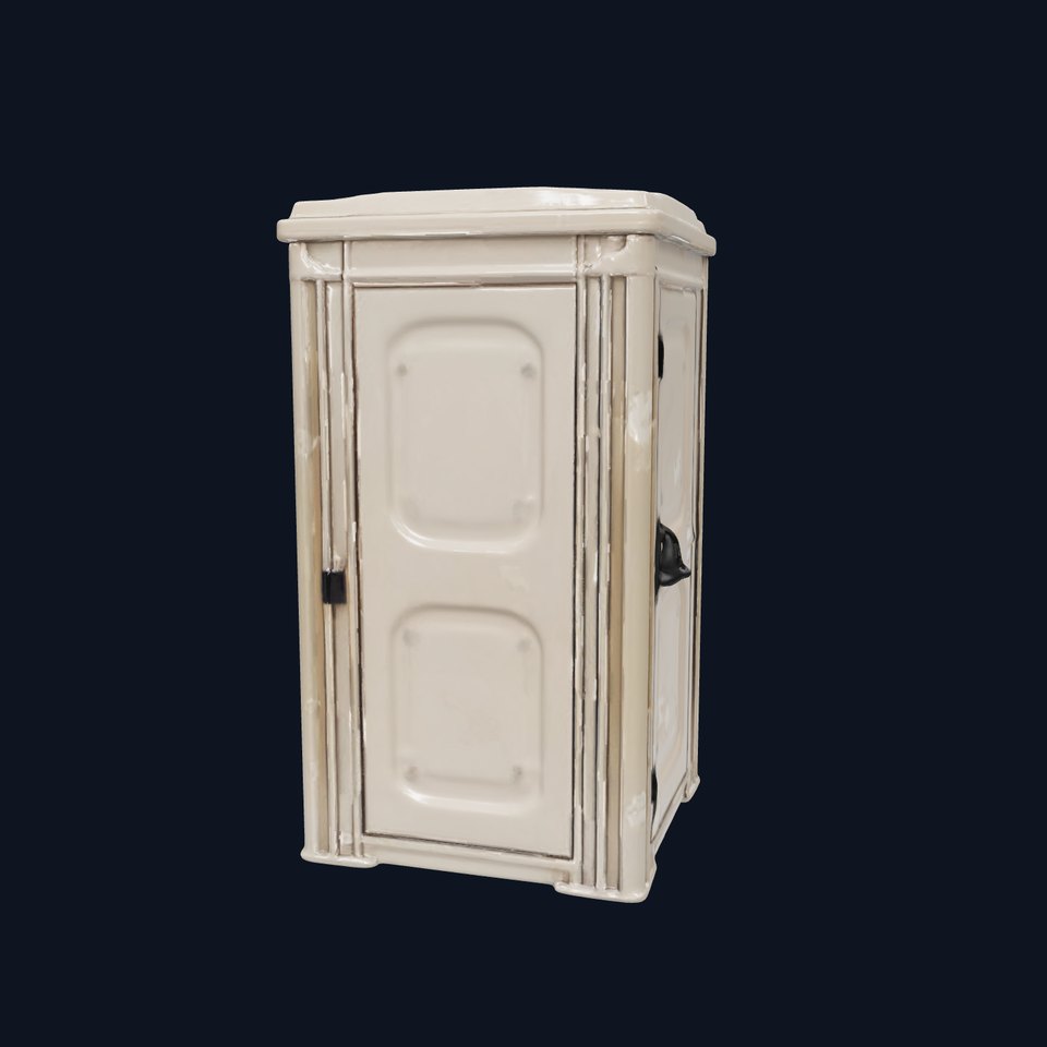 Portable Toilet Model Pack with HighQuality Textures